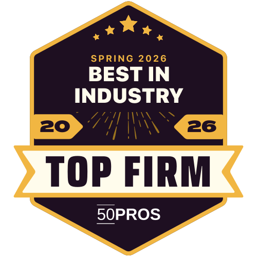 50Pros Spring 2026 Best in Industry Badge